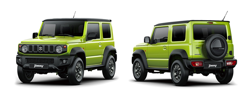 Illustration for article titled The First Official Images Of The 2019 Suzuki Jimny Show The Off-Road Hardware We All Prayed For